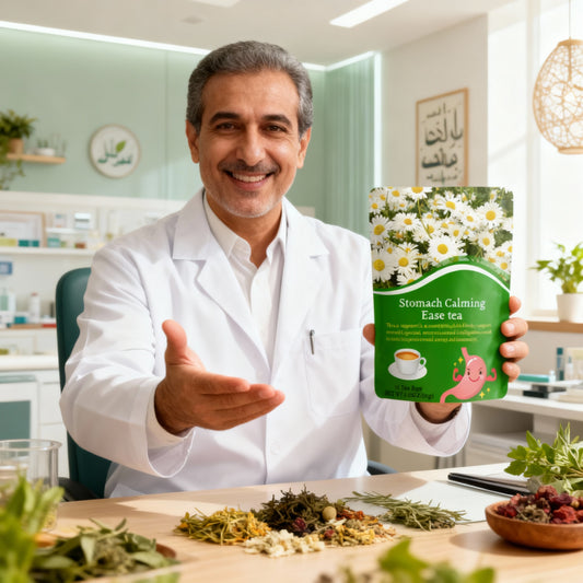 شاي الإغاثة العضوي للمعدة – راحتك تبدأ من الكوب الأول!